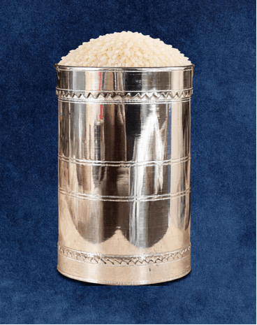 Auspicious Silver Padi