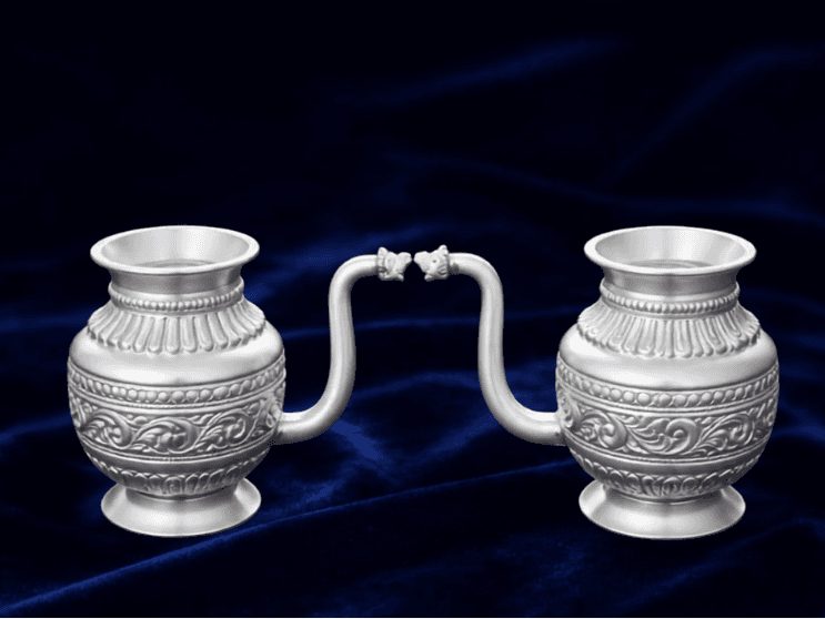 Thirukaveri Silver Emblem